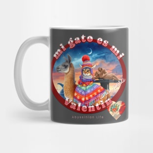 Mi Gato Es Mi Valentin Abyssinian Life 02A Mug